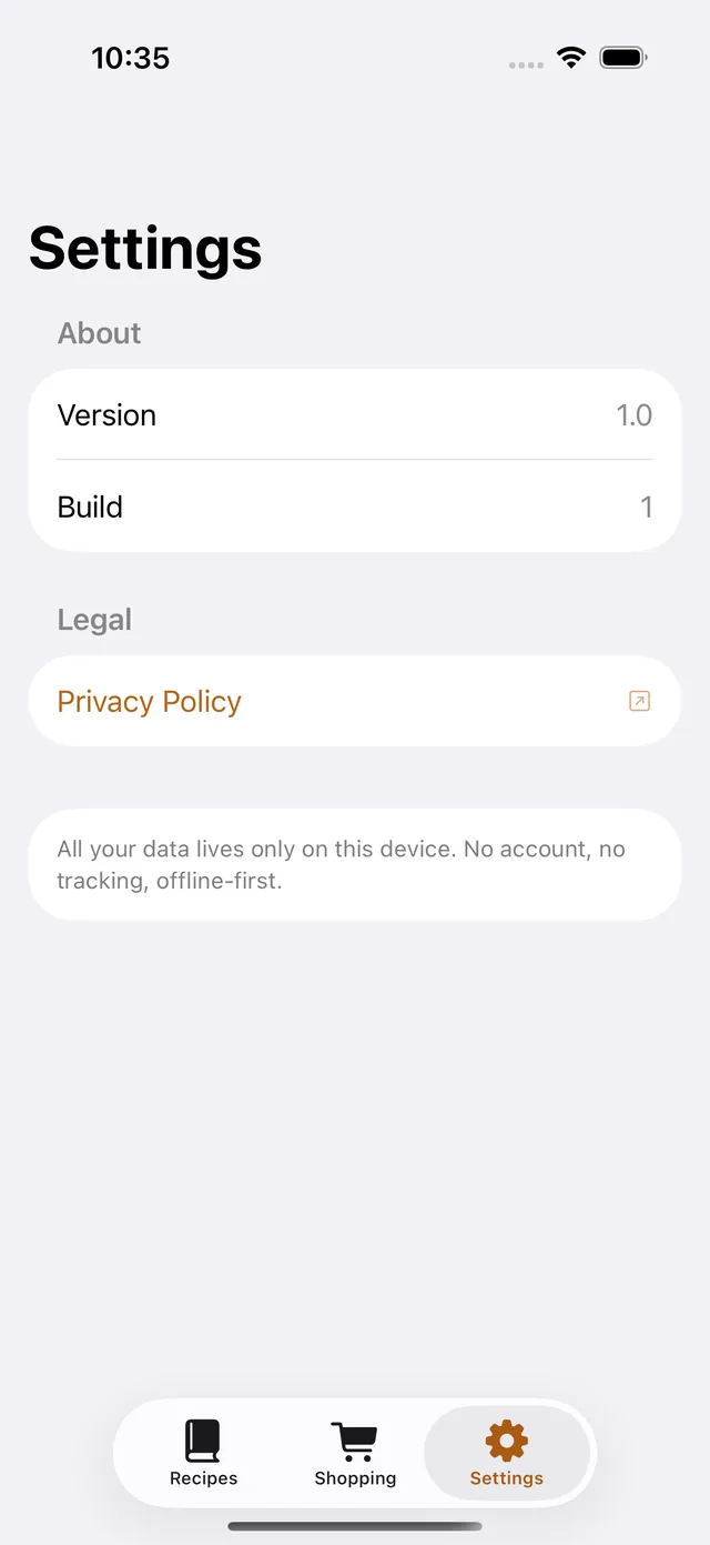 Recipo screenshot 3