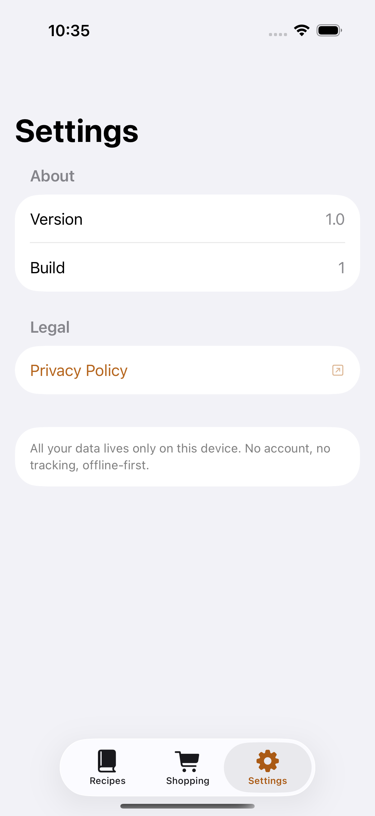 Recipo screenshot 3 of 7