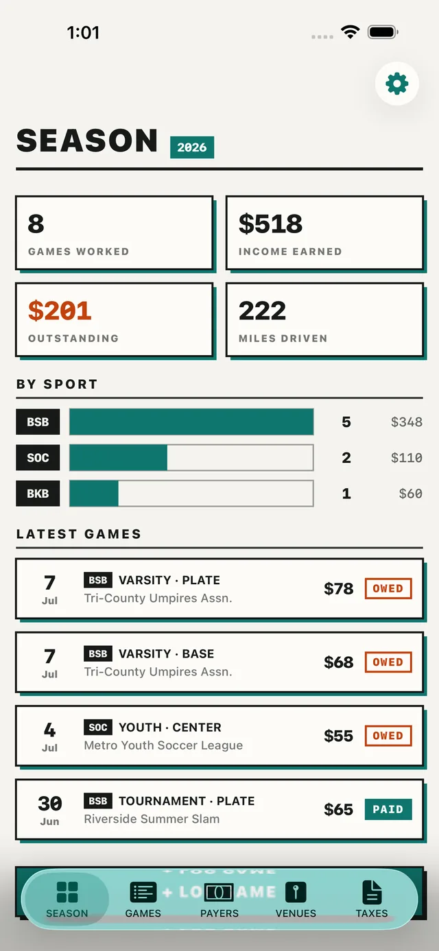 RefLedger screenshot 4