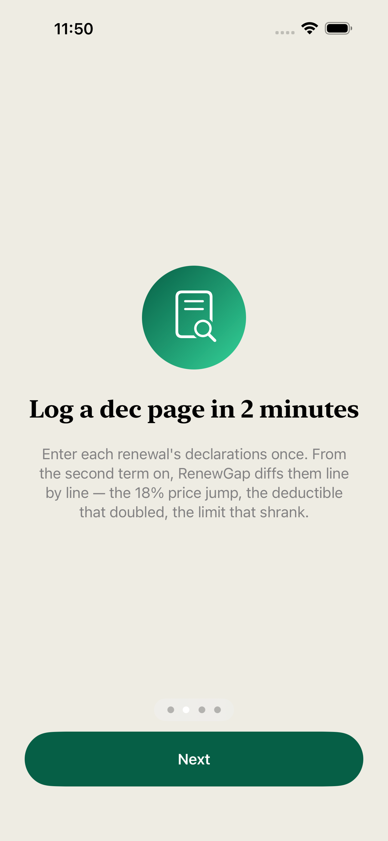 RenewGap screenshot 2 of 8