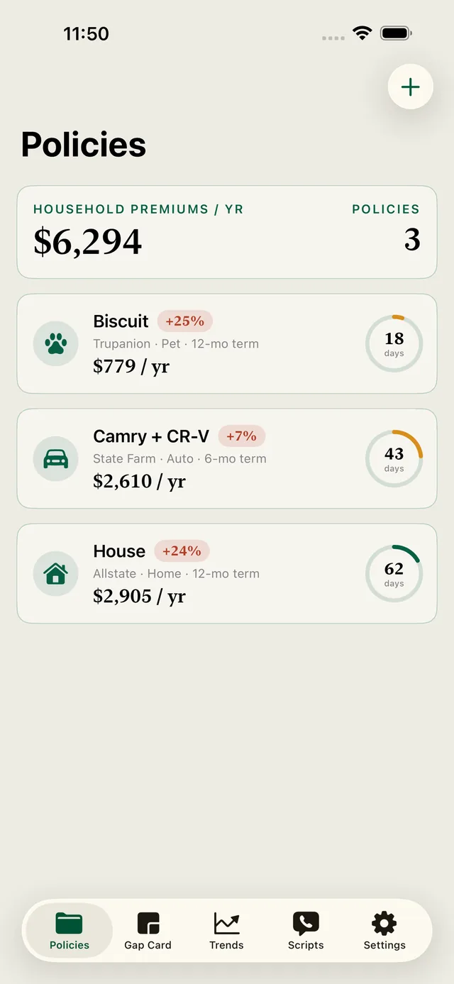 RenewGap screenshot 4