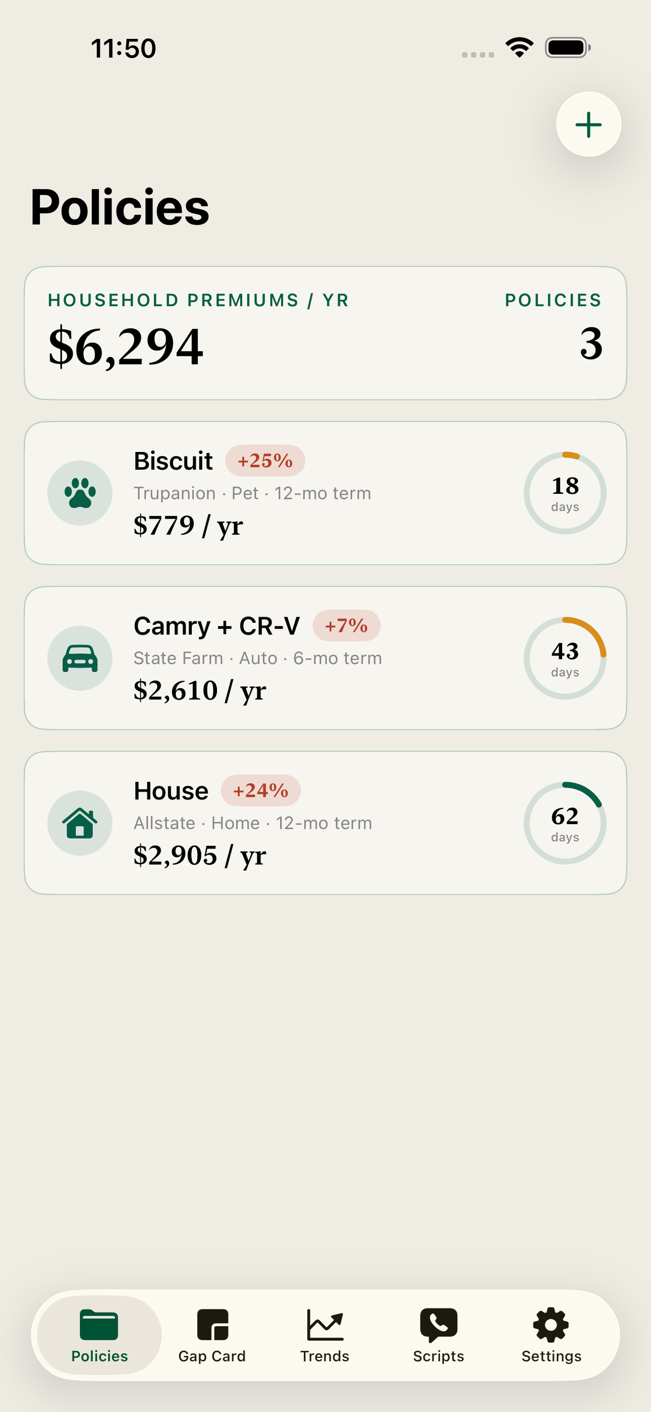 RenewGap screenshot 4 of 8