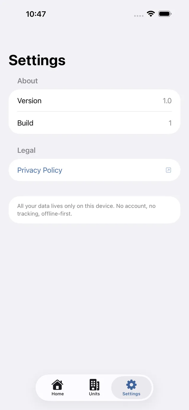 Rentroll screenshot 6