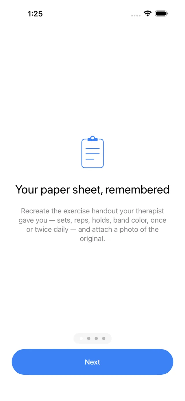 RepSheet screenshot 1
