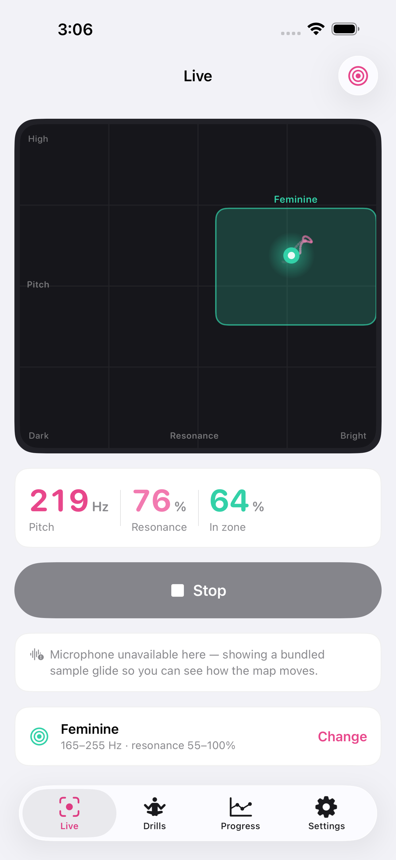 Resonate: Voice Trainer screenshot 3 of 8