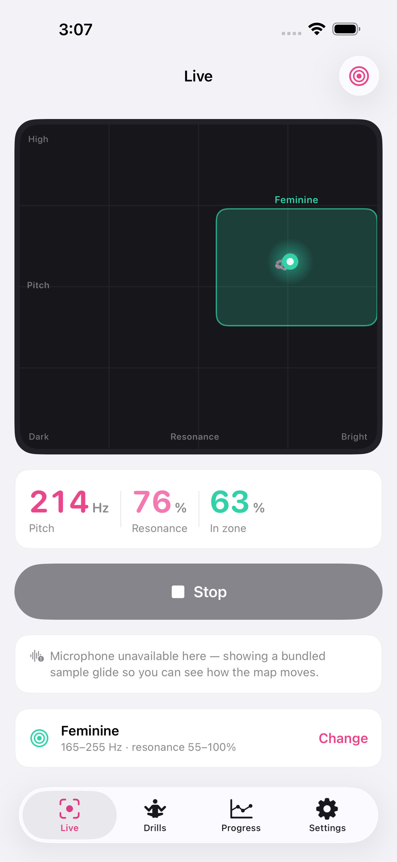 Resonate: Voice Trainer screenshot 8 of 8