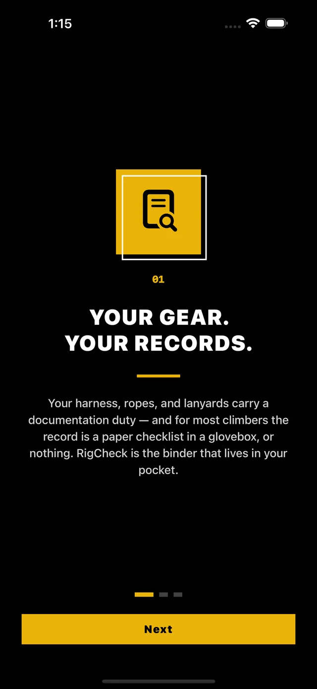 RigCheck screenshot 1