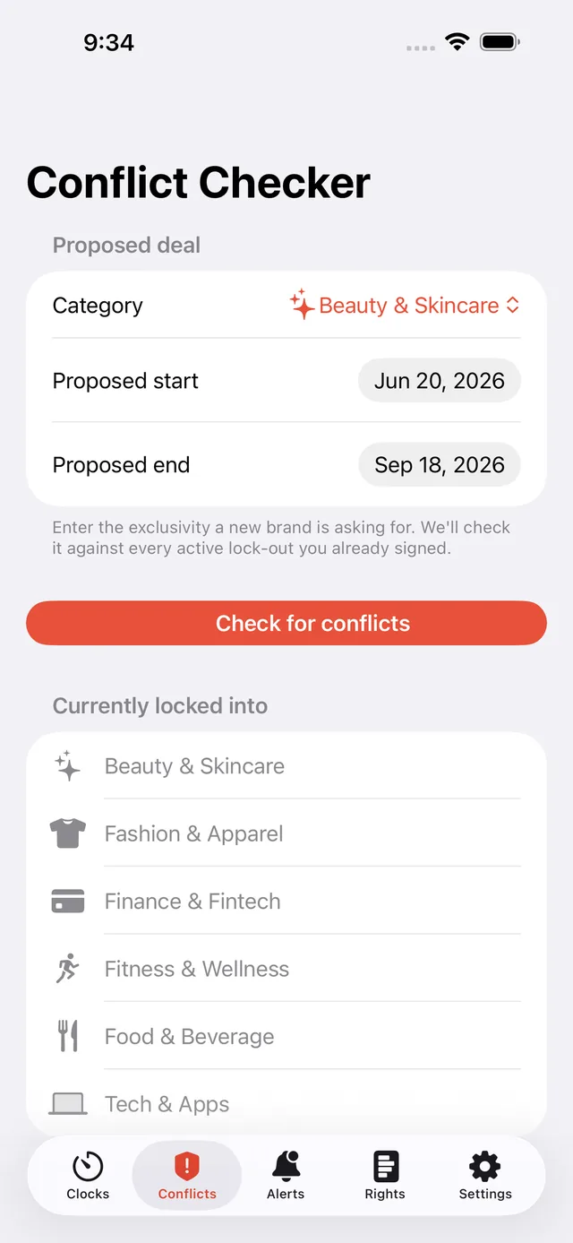 RightsClock screenshot 5