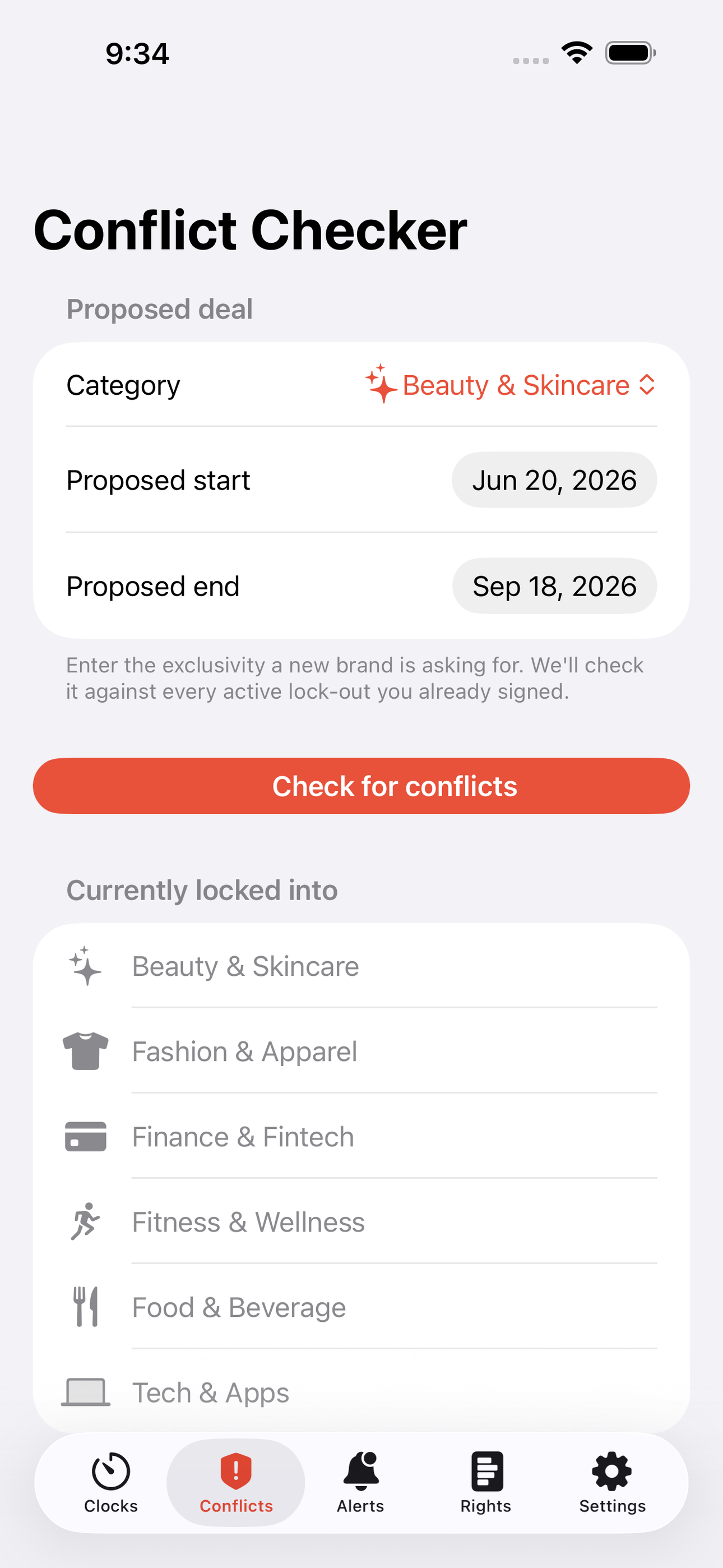 RightsClock screenshot 5 of 8