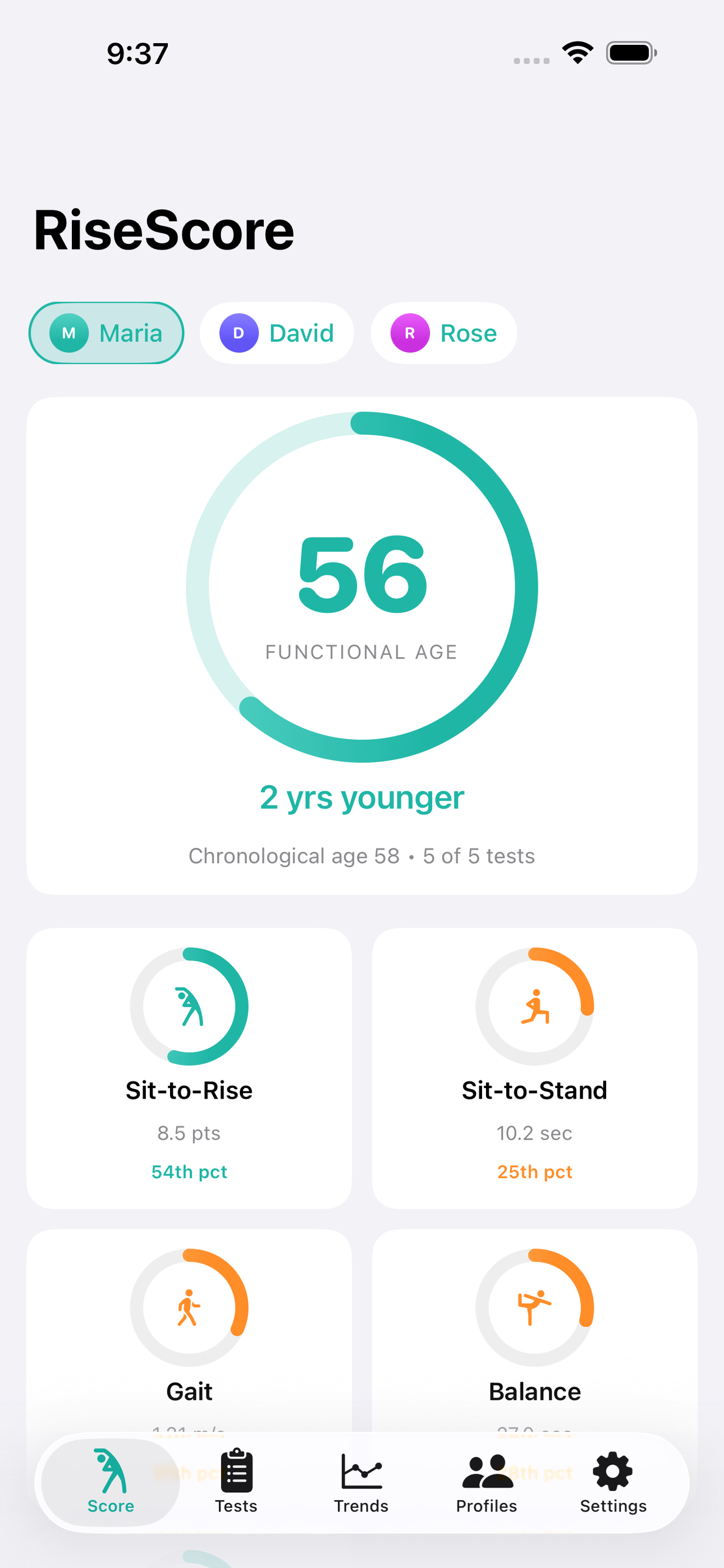 RiseScore screenshot 3 of 8