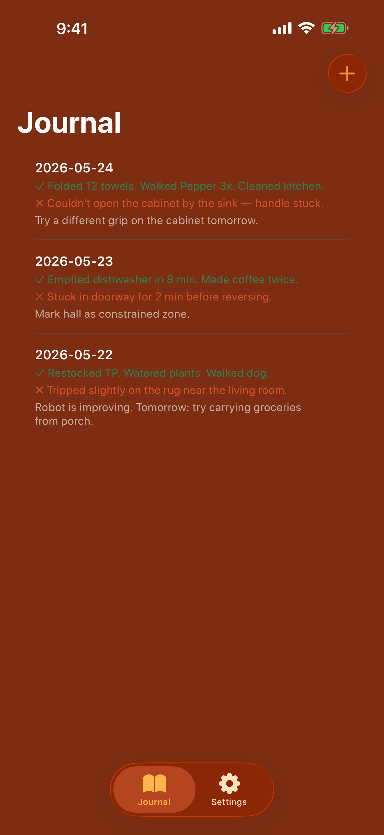 Robonotes screenshot 1 of 2