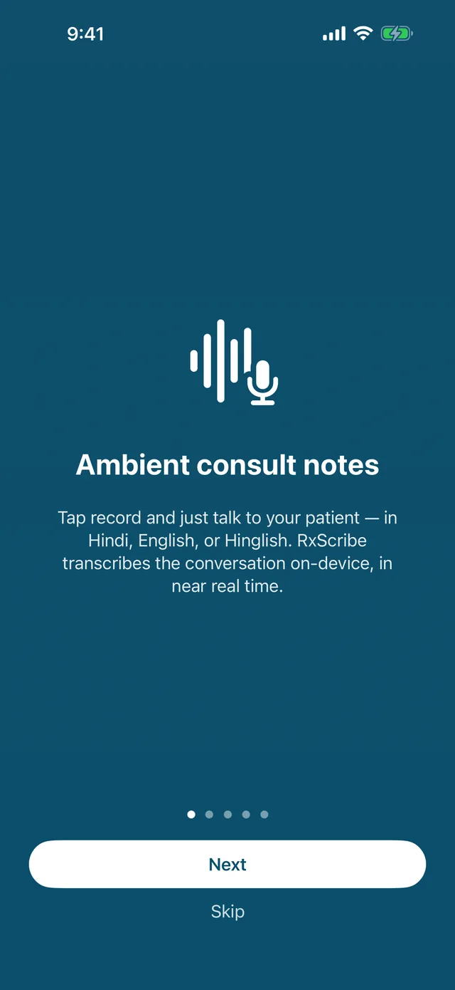 RxScribe screenshot 1