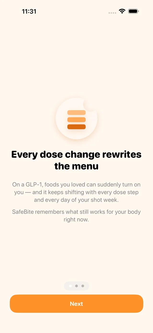 SafeBite screenshot 1