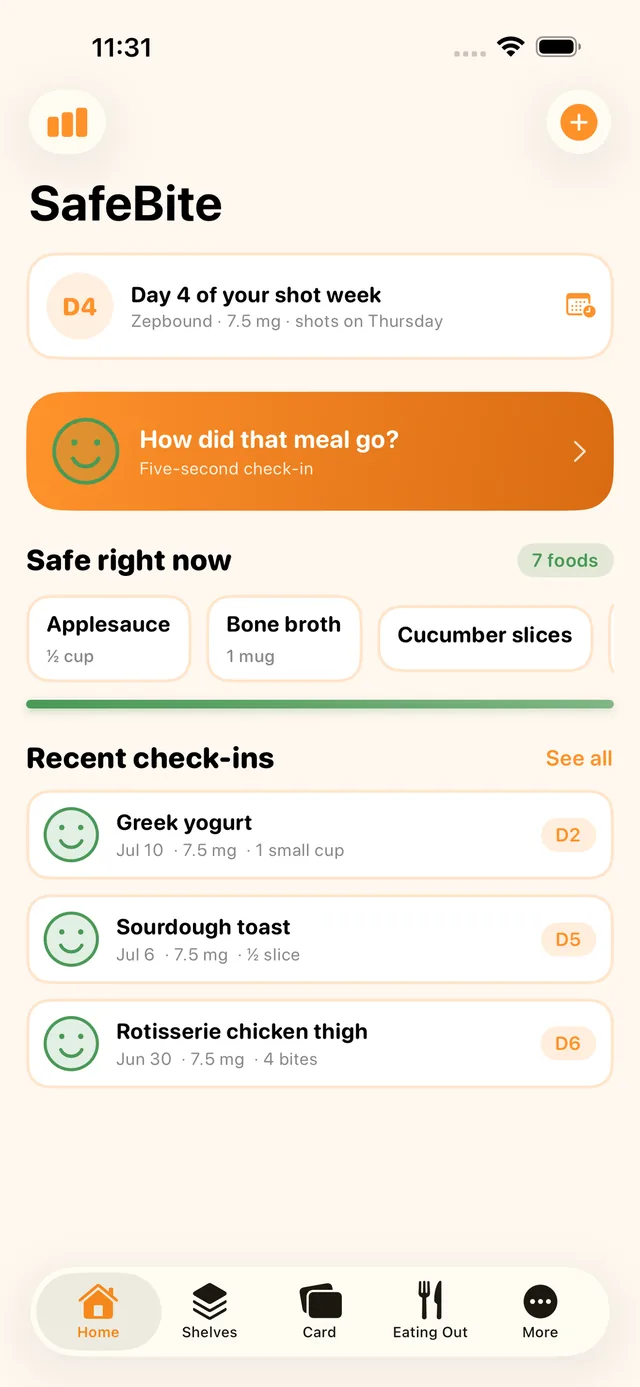 SafeBite screenshot 3