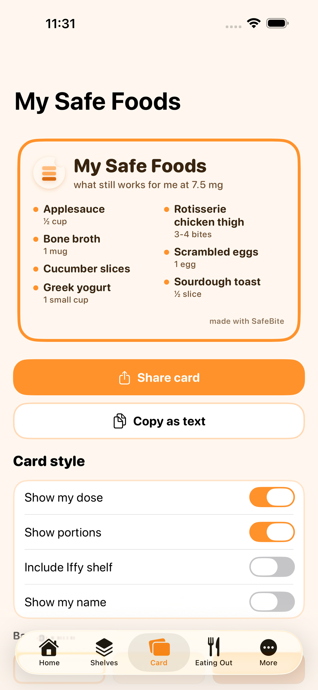SafeBite screenshot 6 of 8