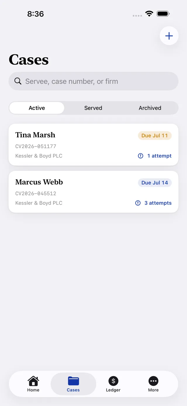 ServeProof screenshot 5