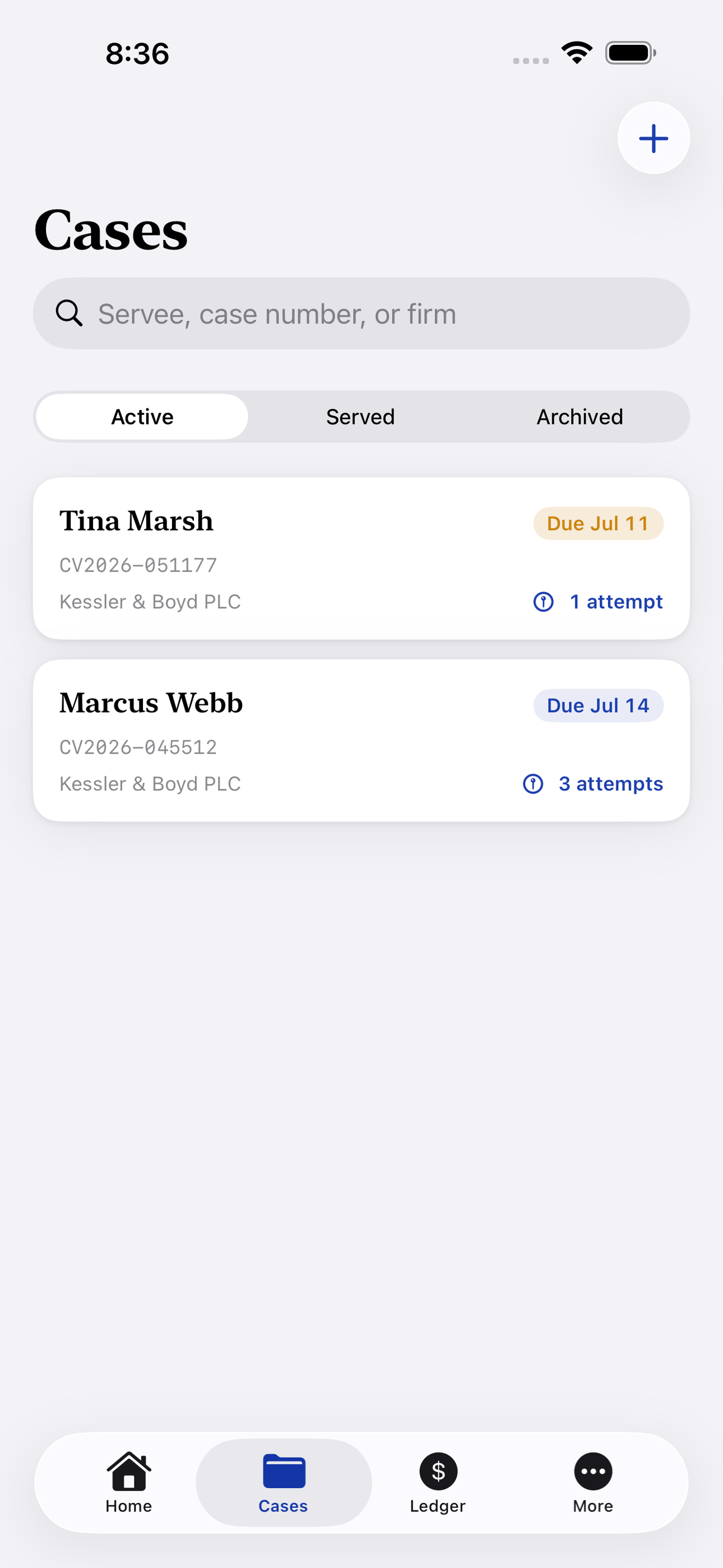 ServeProof screenshot 5 of 8