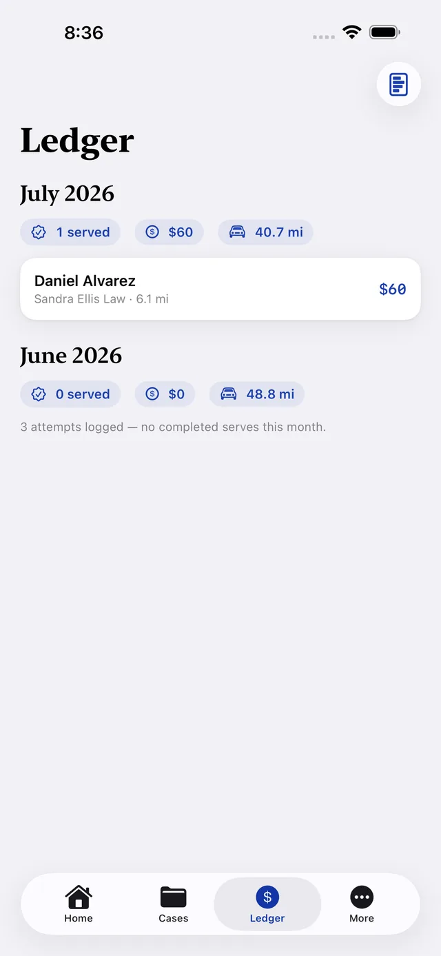 ServeProof screenshot 6