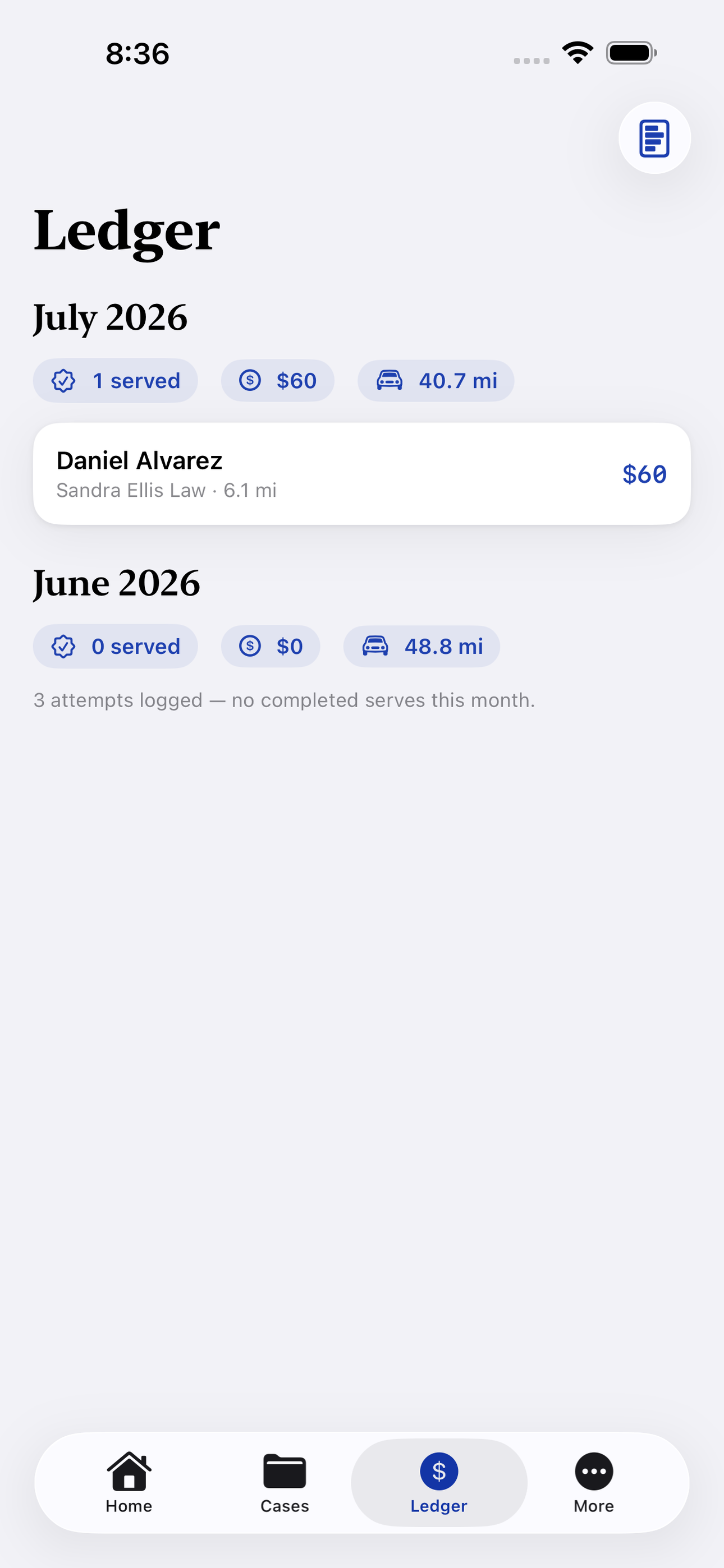 ServeProof screenshot 6 of 8