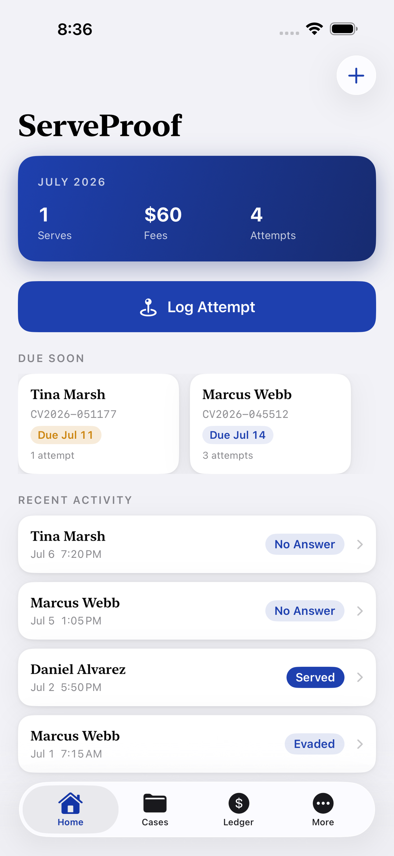 ServeProof screenshot 8 of 8