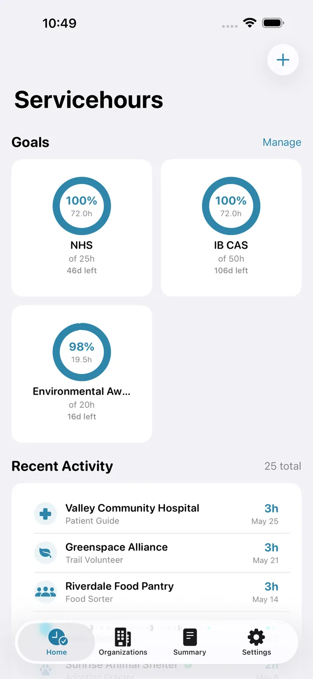 Servicehours screenshot 3