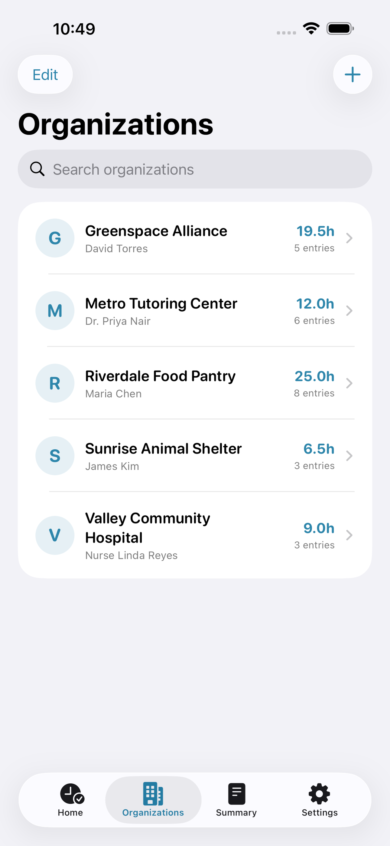 Servicehours screenshot 5 of 8