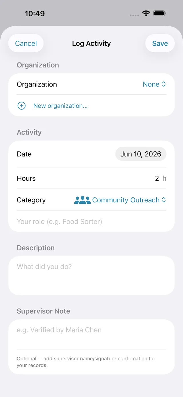 Servicehours screenshot 8