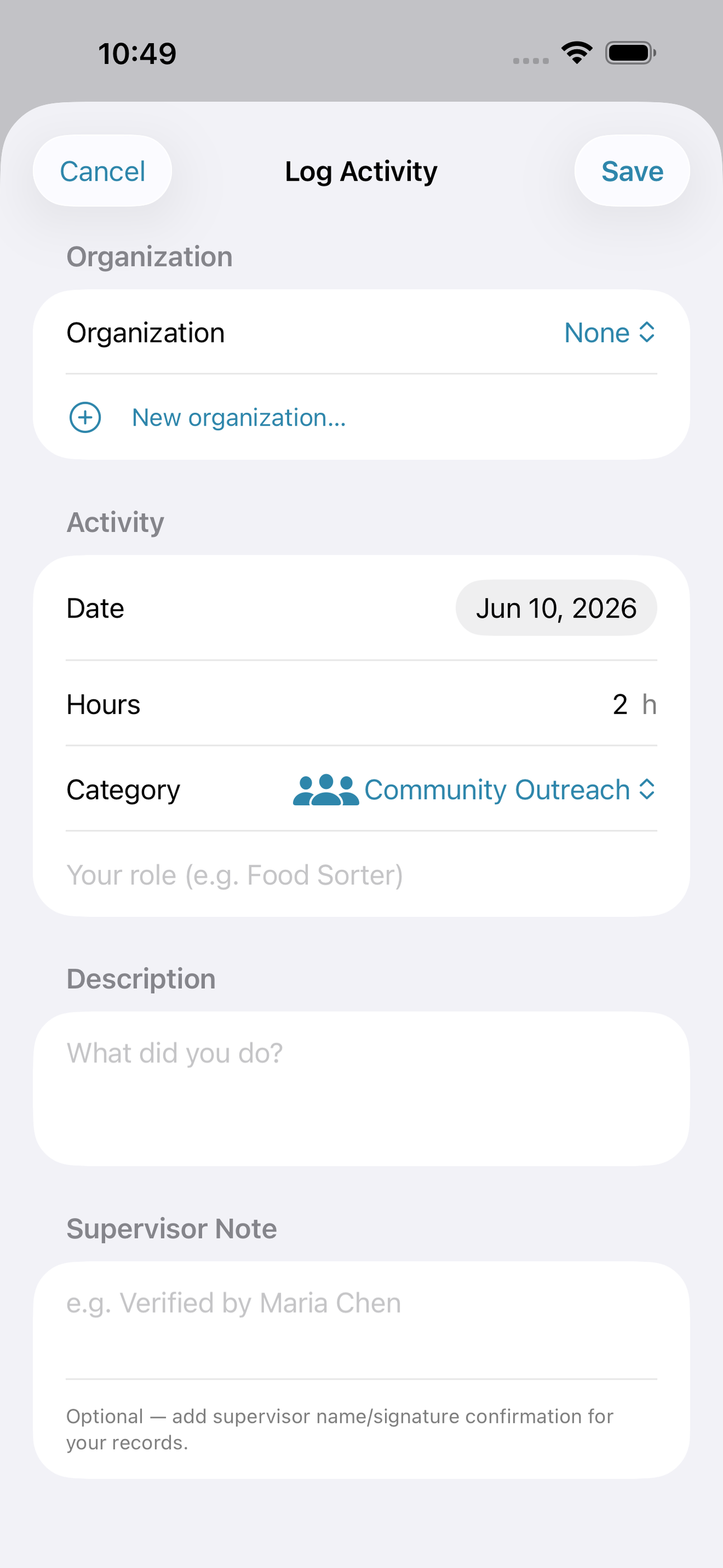 Servicehours screenshot 8 of 8