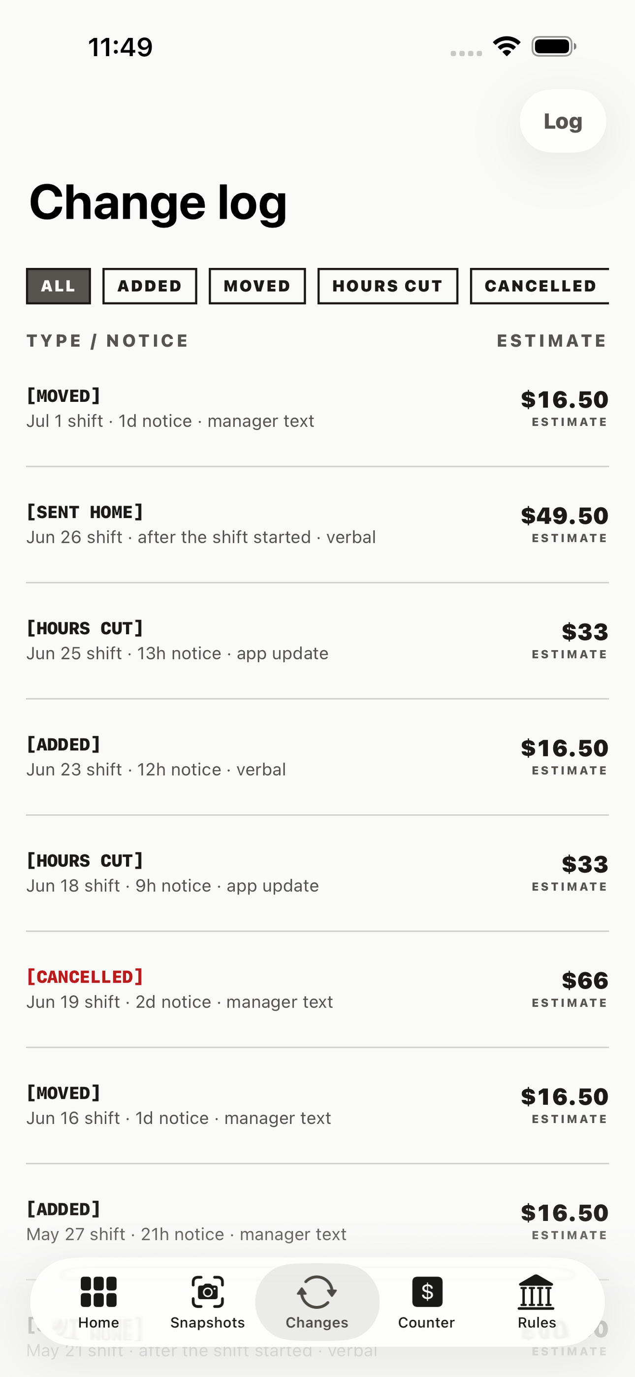 ShiftProof screenshot 6 of 8
