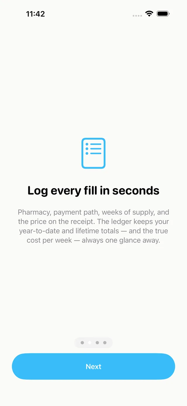 ShotLedger screenshot 2