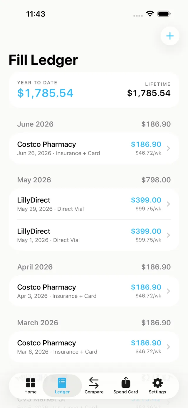 ShotLedger screenshot 5