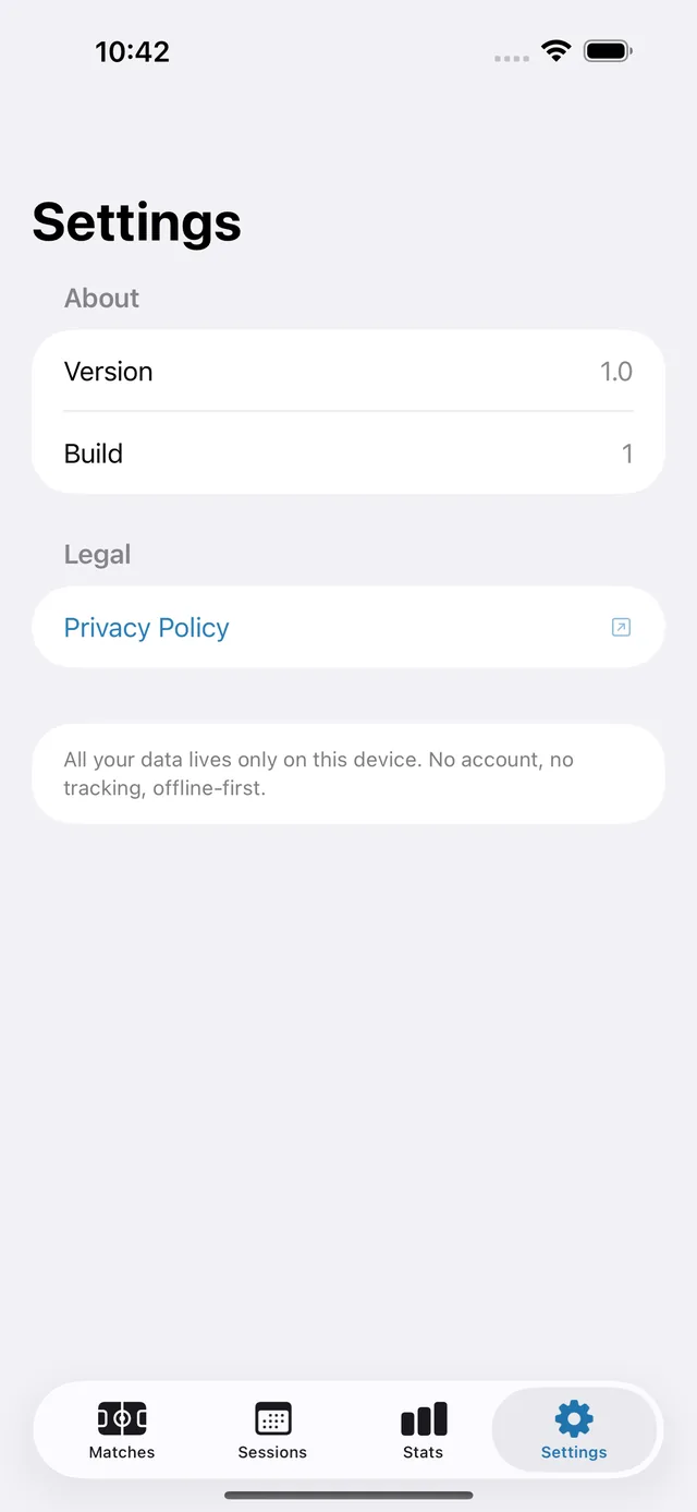 Shuttlelog screenshot 7