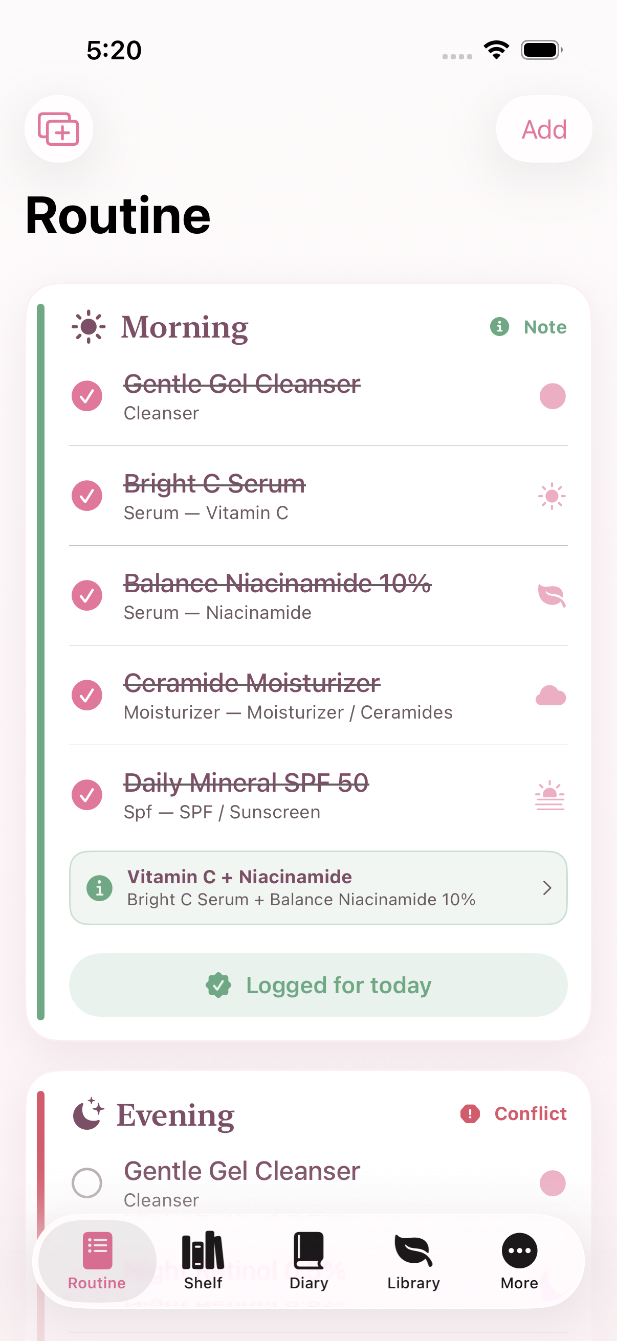 Skinshelf screenshot 1 of 7