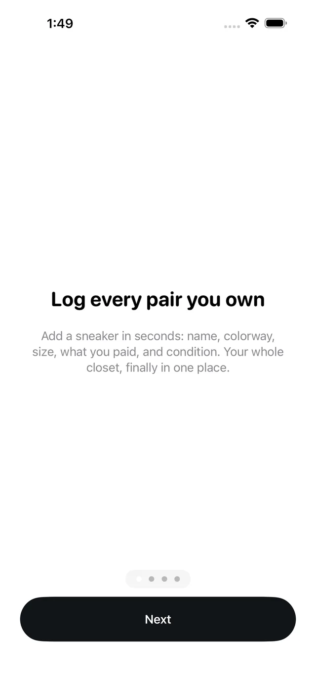 Sneakerbox screenshot 1