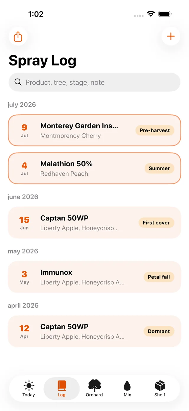 Spraybook screenshot 5