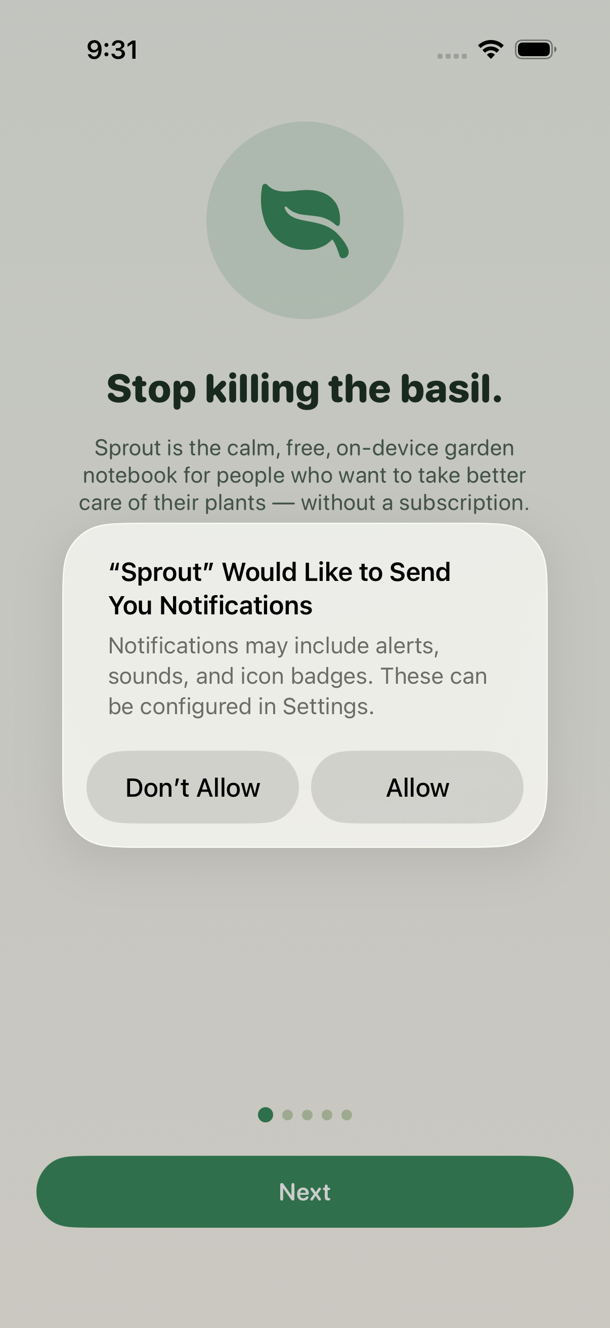 Sprout screenshot 7 of 7