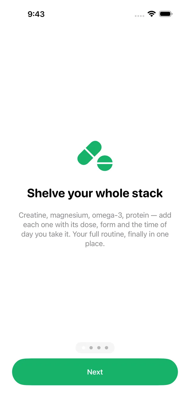 Stacklog screenshot 1