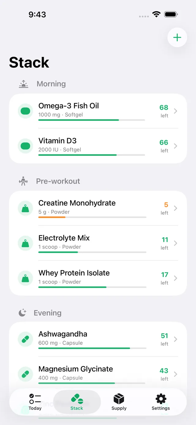 Stacklog screenshot 5