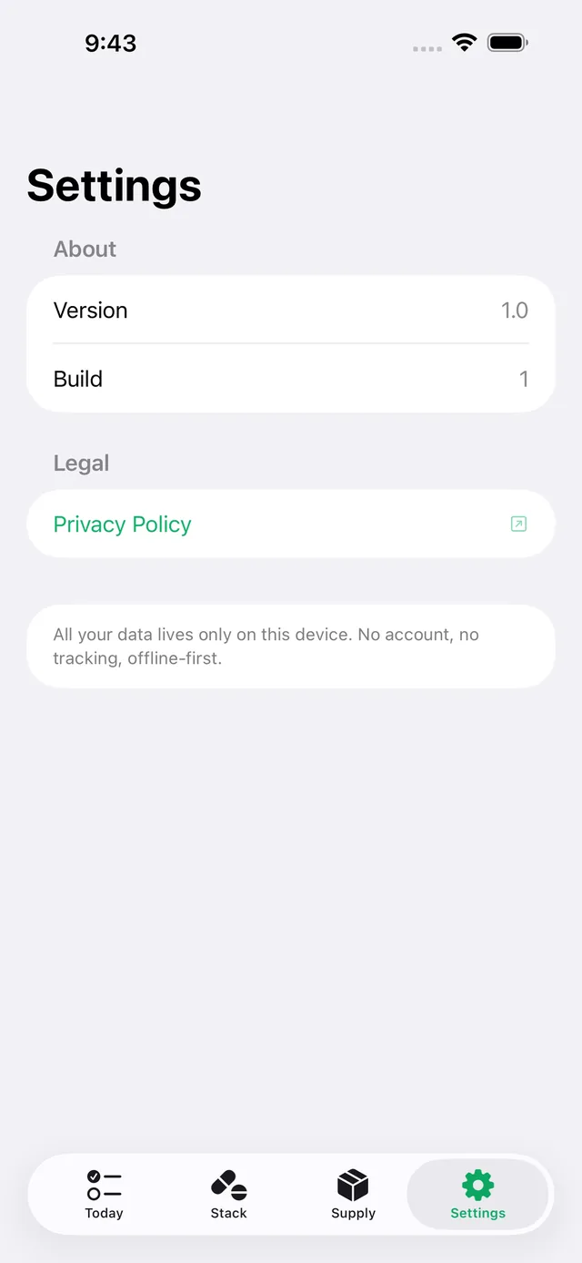 Stacklog screenshot 7
