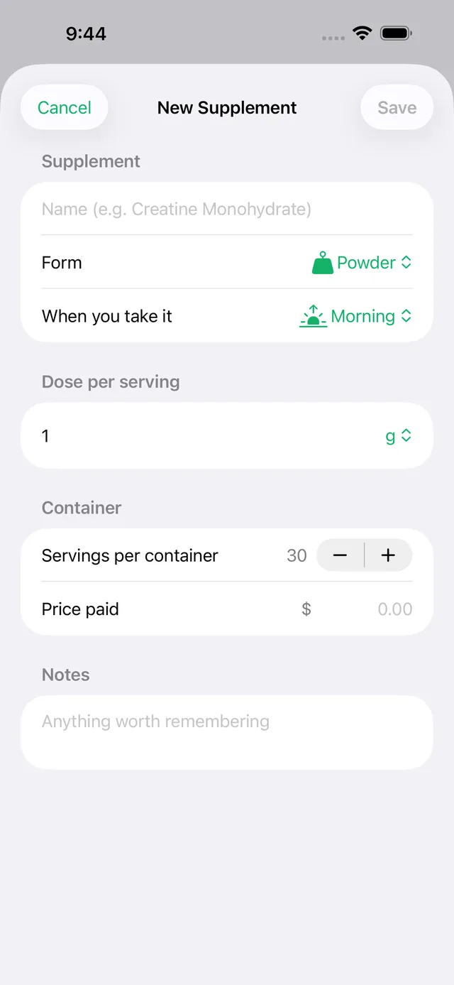 Stacklog screenshot 8