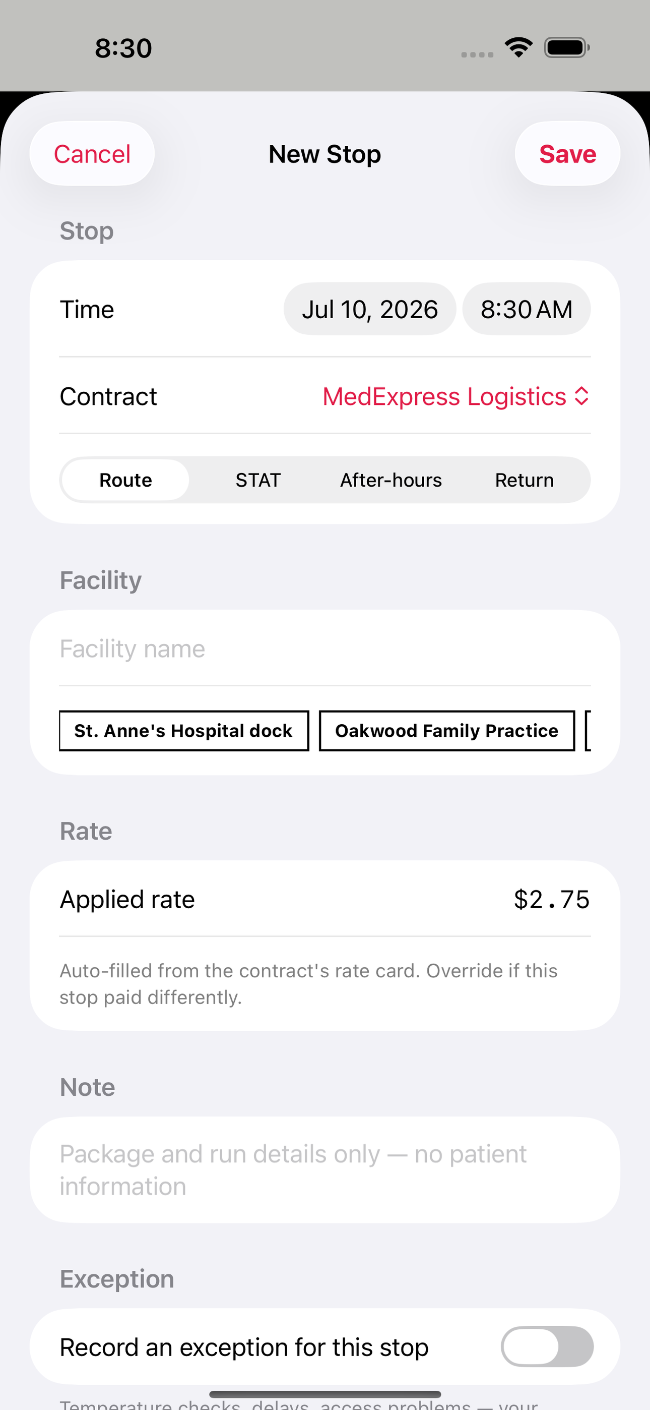 StatRun screenshot 7 of 8