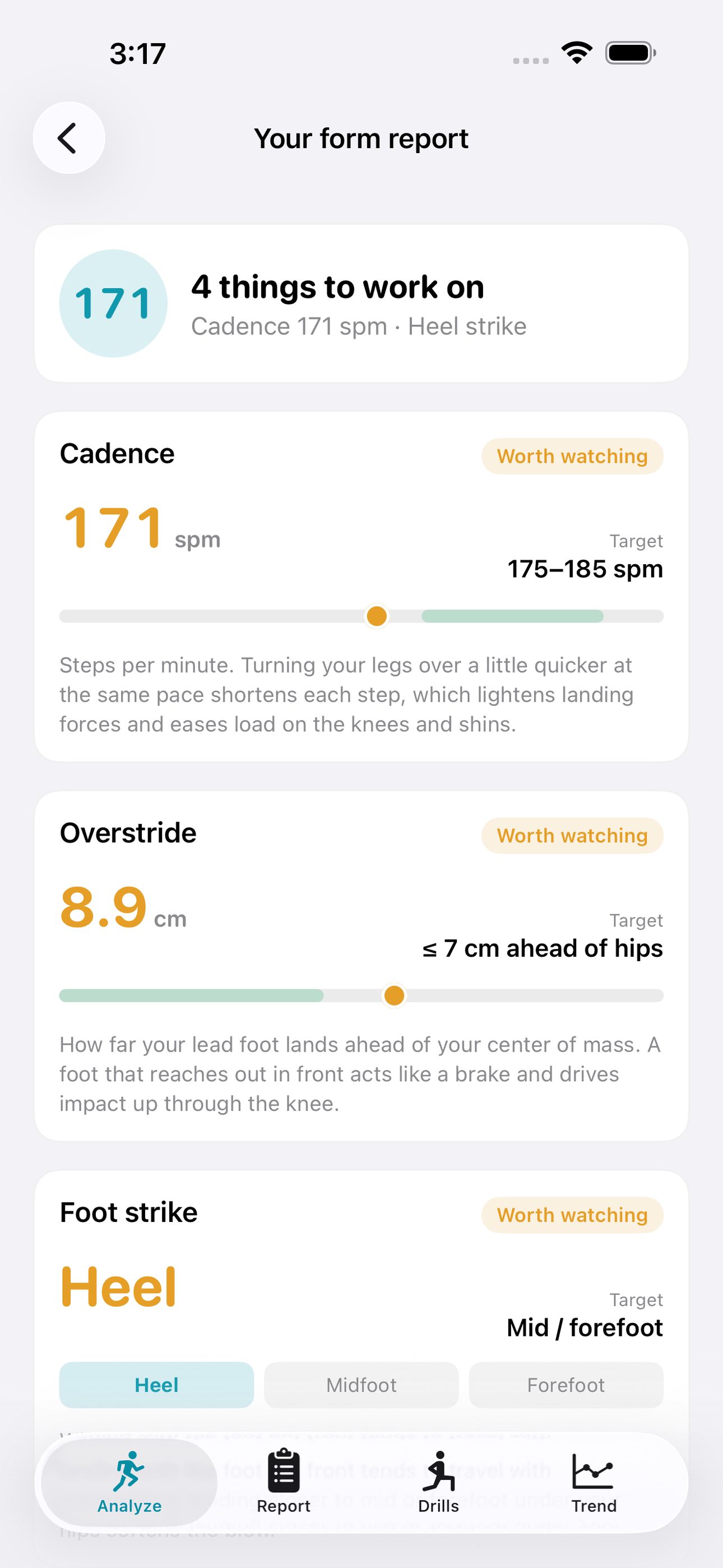 StrideLab: Run Form screenshot 4 of 8