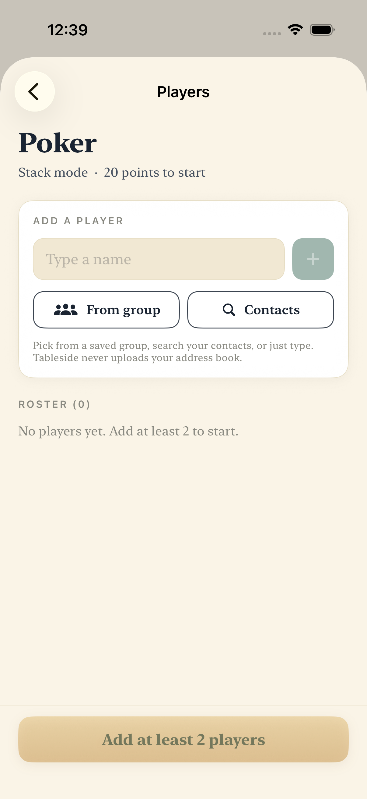 Tableside screenshot 3 of 8