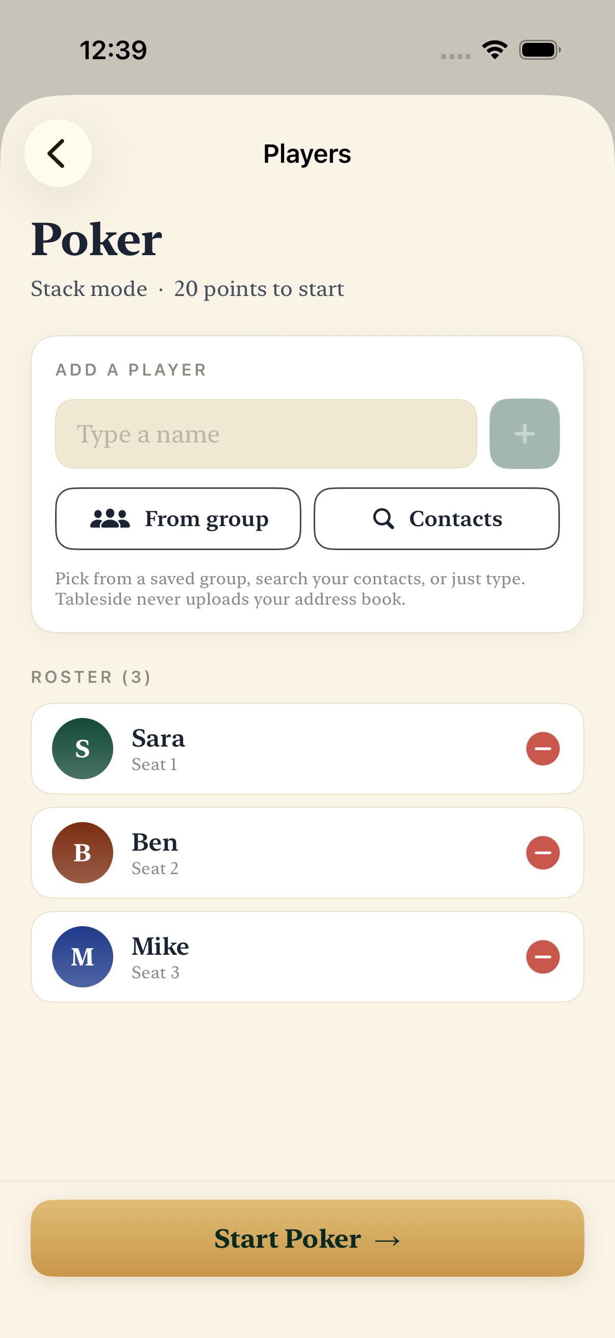 Tableside screenshot 5 of 8