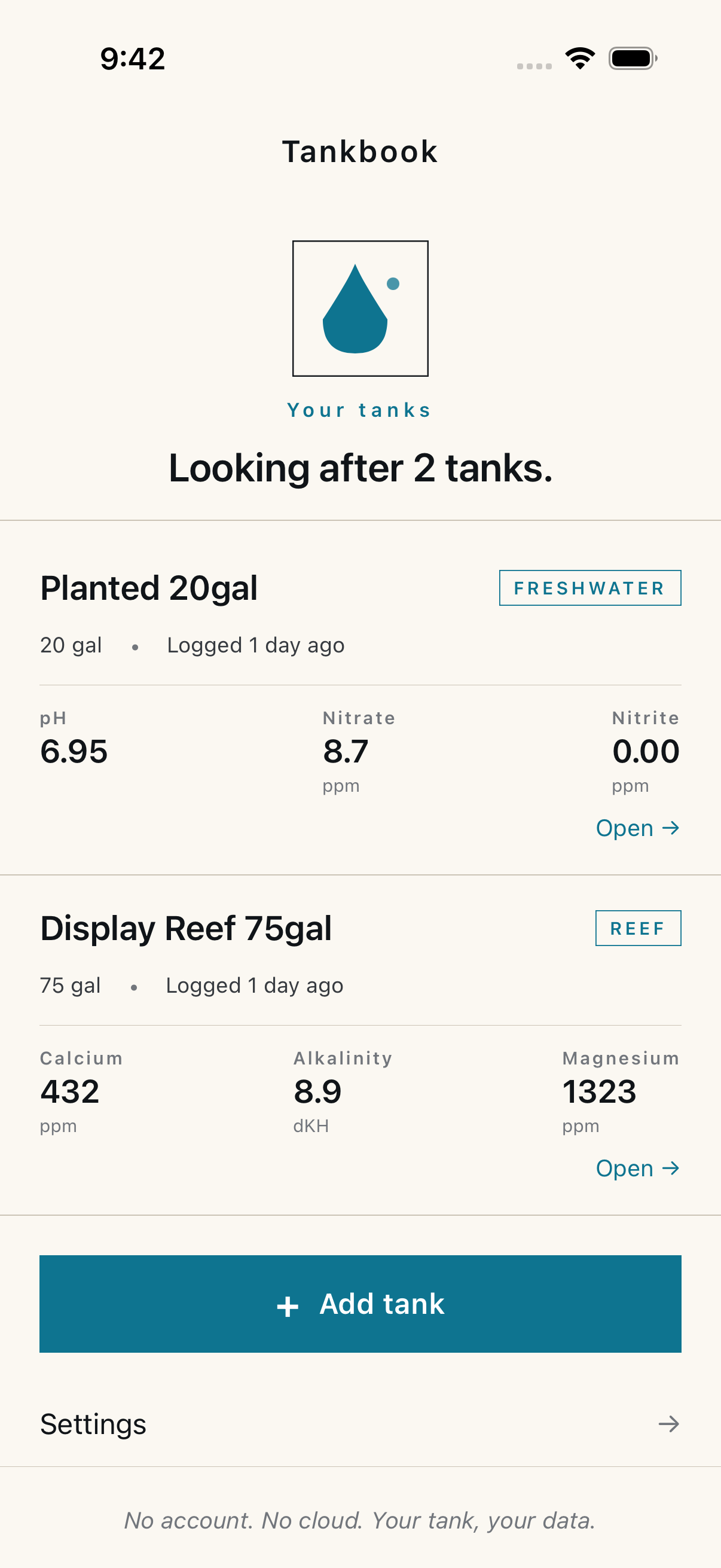 Tankbook screenshot 1 of 6