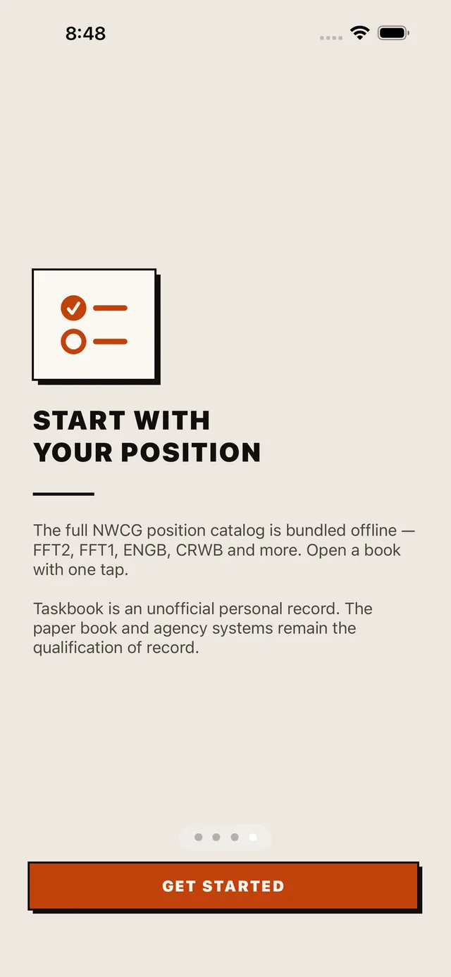 Taskbook screenshot 4