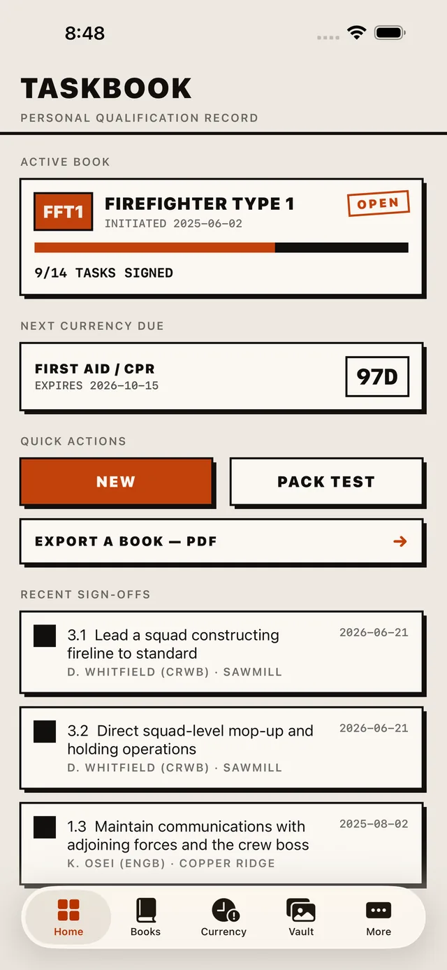 Taskbook screenshot 5