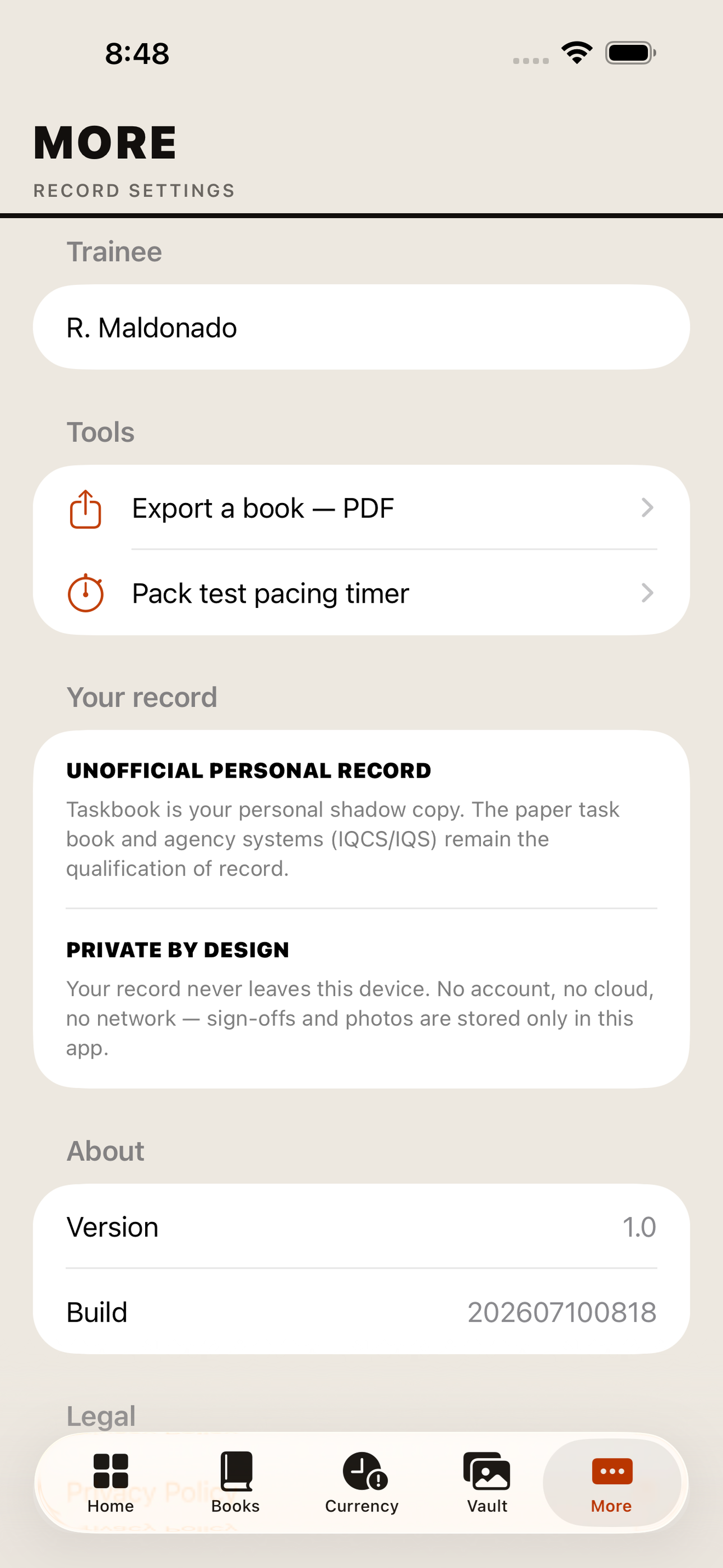 Taskbook screenshot 6 of 8