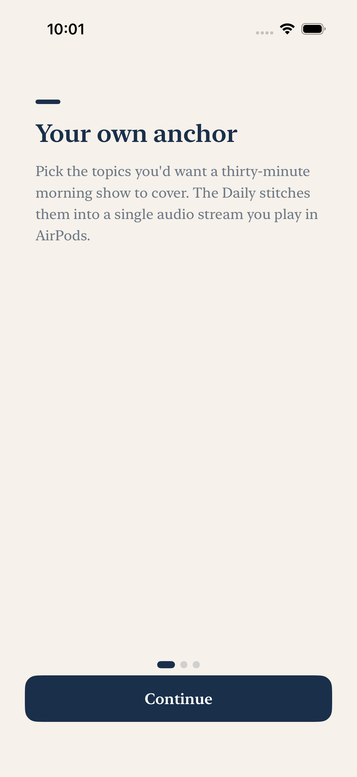 The Daily screenshot 3 of 3