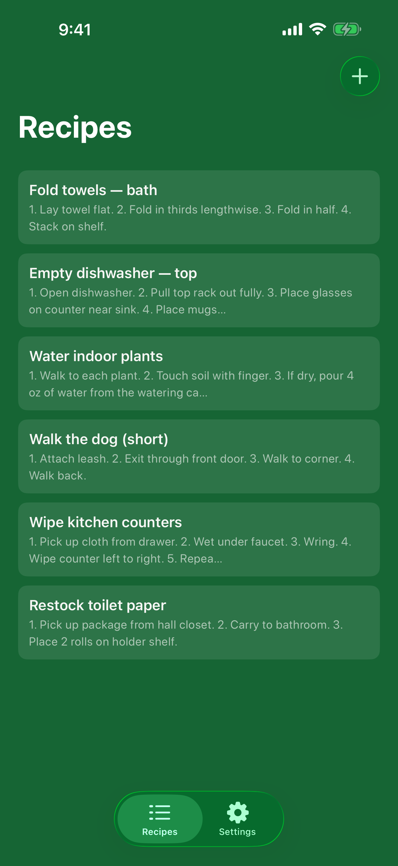 Tinytasks screenshot 1 of 2